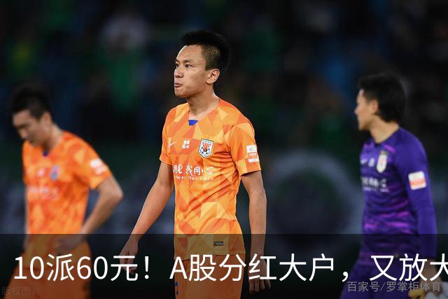 10派60元！A股分红大户，又放大招